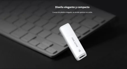Cod. 231  Flash Memory HIKSEMI CAP M220P 64GB / USB 2.0 / Blanca