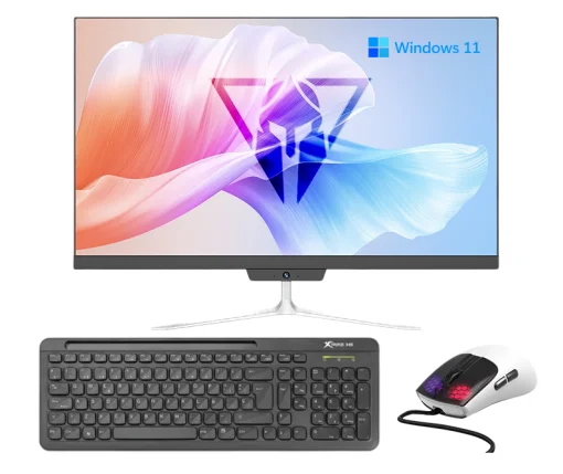 Cod. 243  Computador AIO ENV / AMD Ryzen&trade; 5 3500U / 16GB / 512GB SSD / 23.8" FHD / Wi-Fi AC + BT / Windows 11 Home (Preinstalado) / Incl. Teclado Inal&aacute;mbrico XTRIKE ME KB303 + &nbsp;Mouse MARVO M727 / 12000DPI / Iluminaci&oacute;n RGB