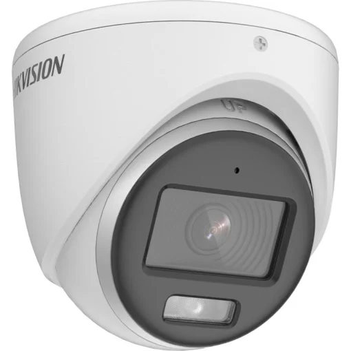 Cod. 261 Cámara con Micrófono Integrado HIKVISION ColorVU DS-2CE70DF0T-MFS / 2 MP / Imágenes a color 24horas / Tipo Domo / 3D DNR / Iluminación Inteligente 20 metros / Metal / IP67 / DC 12V