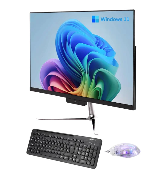 Cod. 238 Computador AIO ENV / AMD Ryzen&trade; 5 3500U / 16GB / 512GB SSD / 23.8" FHD / Wi-Fi AC + BT / Windows 11 Home / Incl. Teclado Inal&aacute;mbrico XTRIKE ME KB303 + Mouse USB MARVO M413 Transparente RGB 7200DPI