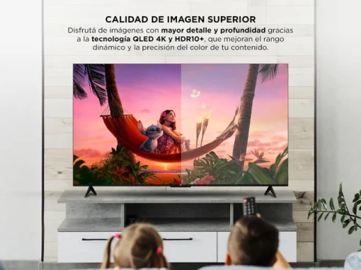 Cod. 120 Smart TV RCA 65&quot; 4K Ultra HD HDR / Google TV  / 3*HDMI, 2*USB / Wi-FI 5 / Chromecast / Dolby Audio / Control remoto por voz