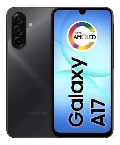Cod. 338 Samsung Galaxy A17 4G LTE Dual-SIM / Helio G99 / 4GB Ram / 128GB / 6.7" Super AMOLED FHD+ 90Hz / Cam 50MP / 13MP frontal / Android 15.0 / carga r&aacute;pida 25W, 5000mAh / IP54 / Black