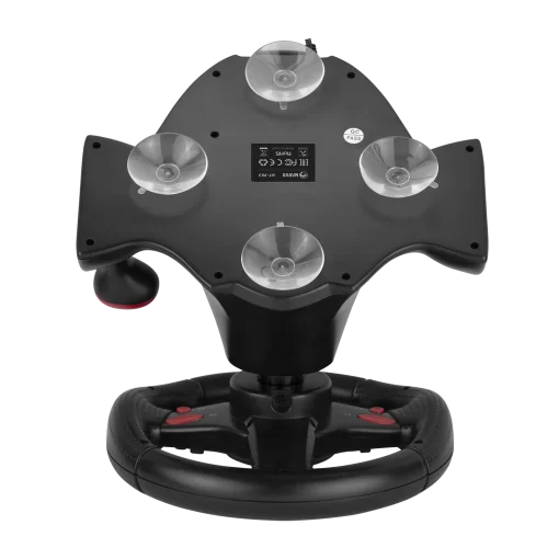 Cod.067 Volante de juegos MARVO GT-903 / Motor de doble vibración / giro de 180° / empuñadura de goma / botones de acción precisos / interfaz: USB / Compatible: PS4, PS3, XBOX One, XBOX 360, Switch, Android y PC D-INPIJT/PC X-INPUT