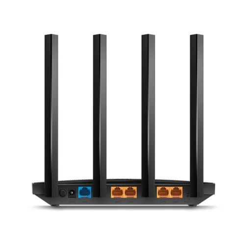 Cod. 088 Router Inal&aacute;mbrico de Doble Banda AC1900/ 1900 MBbps/ 2.4GHz-5GHz /4 antenas externas fijas / Archer C80