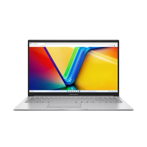 Cod. AS:1736 ASUS VivoBook 15 X1504VA / Intel® Core™ i5-1334U 13va. Gen / 12GB / 512GB NVMe™ SSD / 15.6&quot; FHD / Sin Sistema (OS) / Wi-Fi 6E&amp; BT 5.3 / Lector de Huellas / Teclado Español alfanumérico / Cool Silver + Mouse Asus