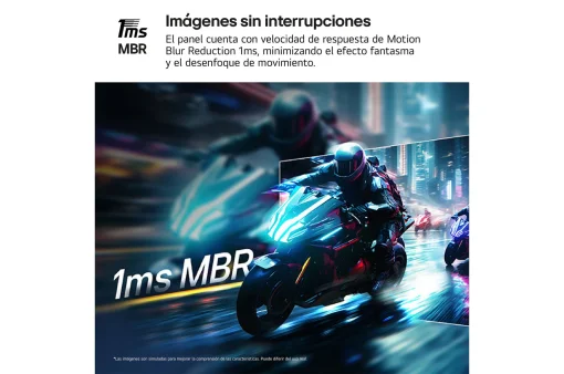 Cod. 131 Monitor LG 27U411A-B 27", IPS, FHD, 120Hz / &nbsp;HDR10 y sRGB 99% (t&iacute;p.) / Black Stabilizer / Dynamic Action Sync / HDMI 2.0, VGA / Dise&ntilde;o sin bodes / Base delgada / compatible VESA