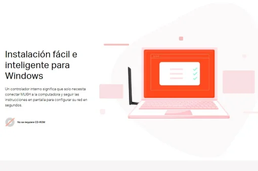 Cod. 369  Adatador Wi-Fi USB MERCUSYS MU6H / AC650 Dual Band&nbsp;(2,4GHz 200Mbps y 5GHz 433Mbps) / 1*antena de alta ganancia giro 180&deg; de 5dBi