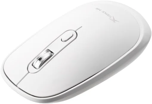 Cod. GX:253 Mouse XTRIKE ME Wireless GW-119 WH / Dual Inalámbrico 2.4G + Bluetooth 5.2 / 1600DPI / 4 botones / Silencioso / Bat. 400mAh / Blanco