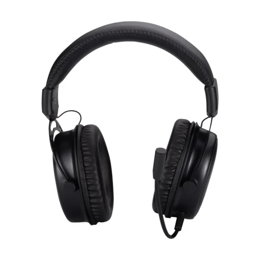 Cod. H:115 Headphone Stereo HP DHE-8005 / iluminaci&oacute;n LED / Mic. flexible / control vol. / Interfaz: 1*jack 3.5mm+USB(LuzLED) / Cable 2.1 m