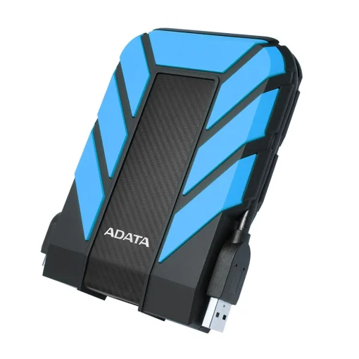 Cod. X:288 Disco Duro Externo ADATA HD710 Pro 2TB/USB 3.2 Gen1/Negro-Azul/Mac OS/Linux/Windows 10/a prueba de agua, polvo e impermeabilidad /Antigolpe