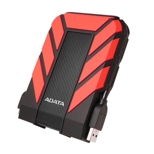 Cod: X:291 Disco Duro Externo ADATA HD710 Pro 2TB/USB 3.2 Gen1/Negro-Rojo/Mac OS/Linux/Windows 10/a prueba de agua, polvo e impermeabilidad /Antigolpe