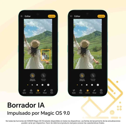 Cod. 301 HONOR X6c / 256GB Rom / 6GB Ram / LTE (Dual SIM) / 6.61" HD+ 120 Hz / Cam. Dual 50MP + 2MP, 5MP Frontal / MagicOS 9 (Android 15) / Bater&iacute;a 5.300 mAh / Negro Medianoche