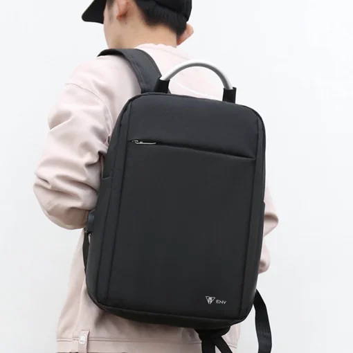 Cod. 115 Mochila ENV Street Pack P/Laptop 15,6"/ Dise&ntilde;o Unisex / Ideal P/Viaje/Escuela / Poliester y asa aluminio