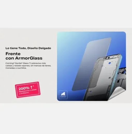 Cod. 335 Infinix HOT 60 Pro / 6.78" 1.5K AMOLED 144Hz / Ram 8GB (16GB exten.) / 256GB Alm. / Helio G200 / XOS 15.1 Android 15 / Cam. 50MP + 13MP Frontal / NFC / Sensor de huellas / Bat. 5160mAh, Carga r&aacute;pida 45W / Sleek Black