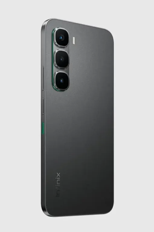 Cod. 335 Infinix HOT 60 Pro / 6.78" 1.5K AMOLED 144Hz / Ram 8GB (16GB exten.) / 256GB Alm. / Helio G200 / XOS 15.1 Android 15 / Cam. 50MP + 13MP Frontal / NFC / Sensor de huellas / Bat. 5160mAh, Carga r&aacute;pida 45W / Sleek Black