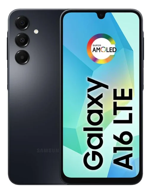 Cod. 261 Samsung Galaxy A16 LTE / Helio G99 / 8GB Ram / 256GB / 6.7&quot; Super AMOLED FHD+ / Cam 50MP / 13MP frontal / Dual SIM / Android 14.0 / carga rápida 25W, 5000mAh / IP54 / Black