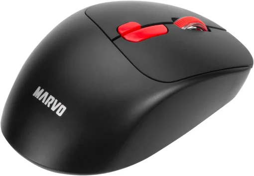 Cod. GM:271 Mouse MARVO Wireless M809W BK / Dual Inal&aacute;mbrico 2.4G + Bluetooth 5.2 / 1600DPI / Alta precisi&oacute;n / ergon&oacute;mico / 6 botones / bater&iacute;a 500mAh