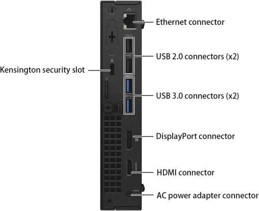 Cod. 226 CPU Dell Optiplex 3040 Micro (Off Lease) / Intel&reg; Core&trade; i5-6500T,&nbsp; 2.5GHz / 8GB DDR4 / 256GB SSD / Windows 11 Pro / Incl. teclado y Mouse USB