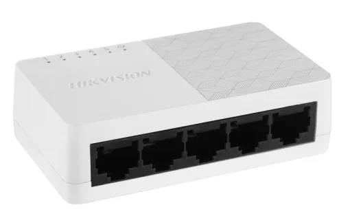 Cod. 126 Switch Gigabit HIKVISION DS-3E0505D-O / 5 puertos RJ45 10/100/1000Mbps / MDI/MIDX / Plug &amp; play
