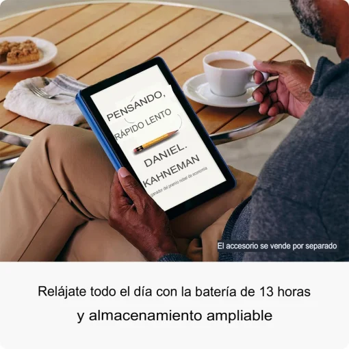 Cod. 123 Tablet Amazon fire HD 10 (13va. Gen.) / Octa-core / 10.1&quot; Full HD 1080p / RAM 3GB, 32GB Alm. / Fire OS 8 / Cam frontal 2,0mp/posterior 5mp / Wifi/Bluetooth / black