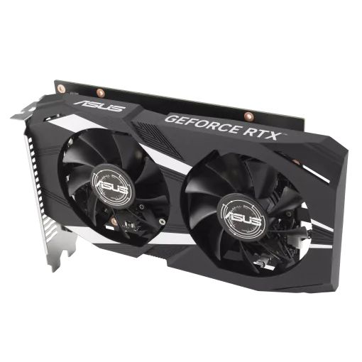 Cod. 211 Tarjeta de Video ASUS Dual NVIDIA® GeForce RTX™ 3050 OC Edition 6GB GDDR6 / 1*DisplayPort, 1*HDMI 2.1, DVI-D / PCI Express® Gen 4 x16