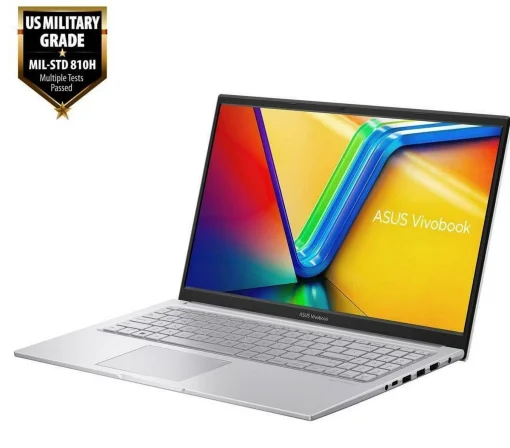 Cod. 1758 ASUS VivoBook 15 F1504VA /  Intel® Core™ i7-1355U 13va Gen. ( hasta 5,0 GHz, 10 núcleos, 12 subprocesos) / 16GB / 1 TB NVMe™ SSD / 15.6&quot; Táctil FHD / Windows 11 / Wi-Fi 6 AX &amp; BT 5.3 / Teclado Retroiluminado alfanumérico / Cool Silver