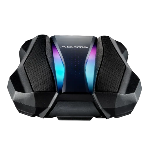 Cod. 537 Disco Duro Externo ADATA HD770G 1TB / USB 3.2 / &nbsp; 2*tiras RGB&nbsp; / Mac OS/Linux/Windows / a prueba de agua, polvo e impermeabilidad / IP68, Antigolpe (MIL-STD-810G)