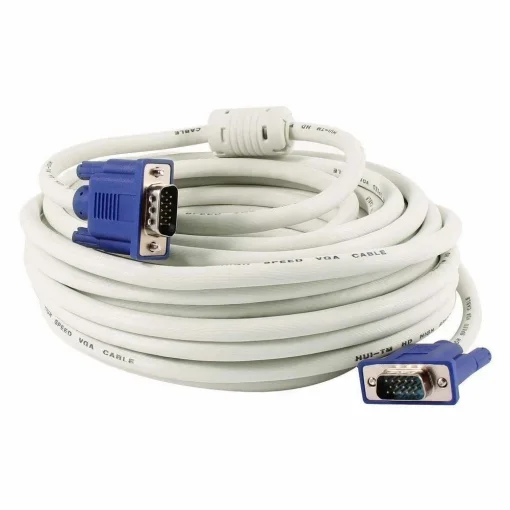 Cod. 216 Cable VGA a VGA SC-411 HQ / 10 M / blanco