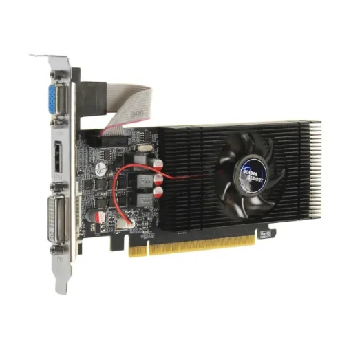 Cod. 218 Tarjeta de video GOLDEN GeForce GT730 4GB GDDR5 128-bit / Soporte de perfil bajo / HDMI/VGA/DVI-I / PCI-E