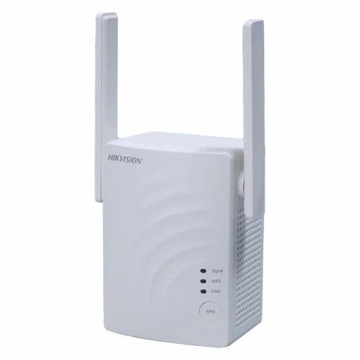 Cod. 101 Extensor Repetidor Wi-Fi 5 AC1200 HIKVISION WRE12C / 1200Mbps (5GHz@867 Mbps, 2.4GHz@300 Mbps) / 1*RJ45 / 2 Antenas (3dBi) 