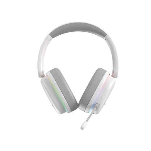Cod. K:107 Headphone&nbsp;Monka Echo RS HG9070W Wireless Tri-modo: 2,4 GHz(USB-A, Tipo-C)/Bluetooth 5.2/Tipo-C&amp;jack con cable / Iluminaci&oacute;n RGB (estatica) / Mic. omnidireccional extra&iacute;ble /&nbsp; Bat. 1000mAh / Compatible: PC, Android, Mac OS,IOS,PS4,PS5,XBOX ONE