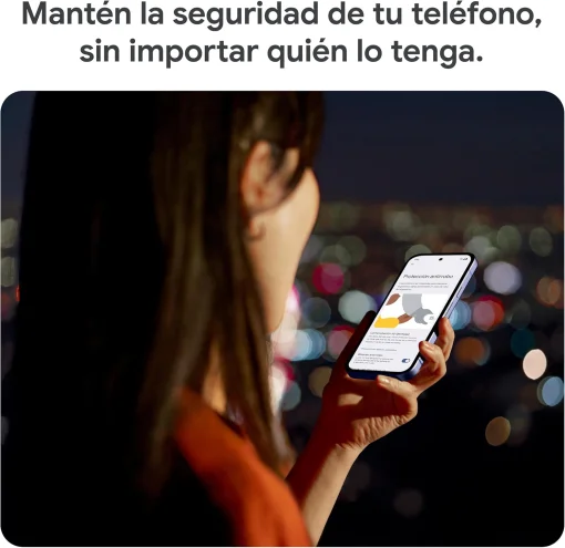 Cod. 294 Google Pixel 9a (GXQ96) With Gemini IA / 5G Sub-6 (Dual sim) / 128GB Alm. / 8GB Ram / 6.3" pOLED / Cam. IA Quad 48MP + Selfie 13MP / Potentes Funciones de Seguridad / IP68 / Bat. +30 H. / Obsidiana