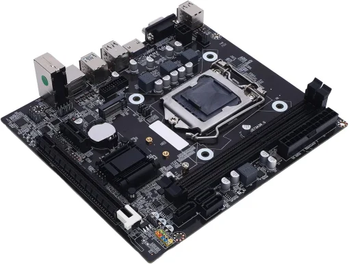 Cod. 124 Mainboard GOLDEN AMOG H81 / Intel 4ta. 5ta Gen / Micro-ATX / Socket 1150 / 2 DDR3 / 3*Sata, 1*M.2 / VGA/HDMI/USB 2.0/USB 3.0 / 1 x PCIe X16/ LAN