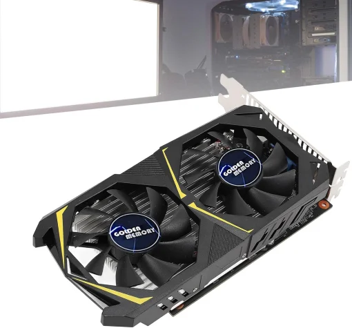 Cod. 204 Tarjeta de Video  GOLDEN AMOG GeForce GTX1050Ti / 4GB 128bit GDDR5 / HDMI/DVI-I/DisplayPort / PCI-E 3.0x16