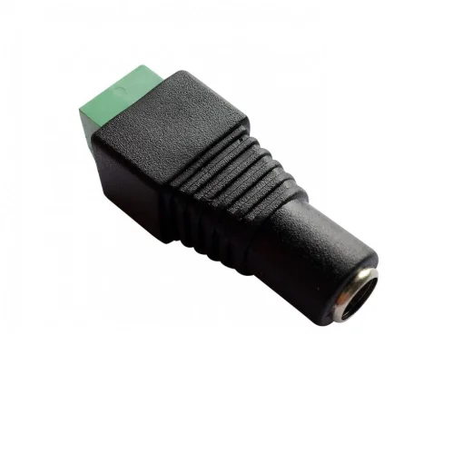Cod. 185 Conector hembra de 12V CC para cámara CCTV