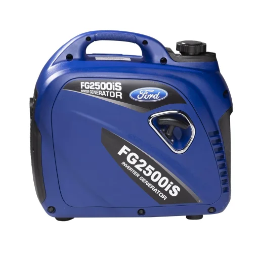 Cod. 231 Generador Inversor FORD FG2500iS silencioso 2,500 Watts / a Gasolina / Salida dúplex (2*tomas CA120V 16.7A), 1* USB-A 5V 1.5A / 1*Paralelo / obediente CARB