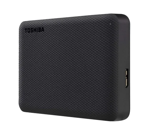 Cod. X:545 Disco Duro Externo TOSHIBA Canvio Advance 4TB - Negro / 2.5" / USB 3.2 Gen1 / Software de copia de seguridad autom&aacute;tica / Protecci&oacute;n con contrase&ntilde;a