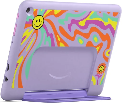 Cod. 127 Tablet Amazon fire HD 10 Kids Pro / 10.1&quot; Full HD 1080p / RAM 3GB, 32GB Alm. (Soporta microSD de 1TB) / Libros, videos, Juegos Educativos (1 año Amazon Kids+) / controles parentales / Incl. funda día feliz