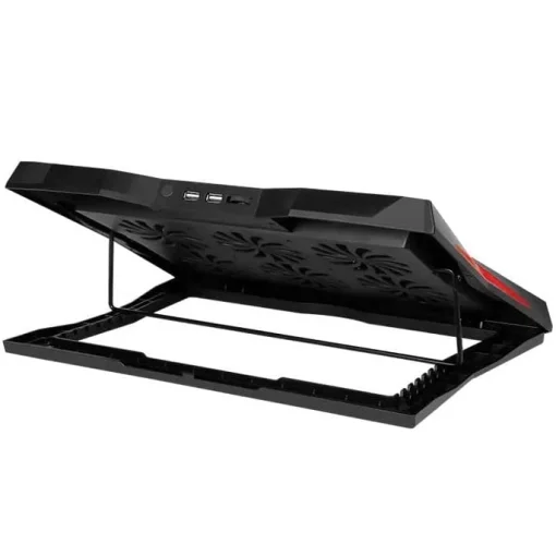 Cod. 167 Base de Enfriamiento P/Laptop XTRIKE ME FN-811 / hasta 17" / 6 Ventiladores (60mm) / Led rojos / 2 Puertos USB / 6 niveles ajustables