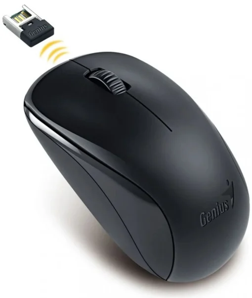 Cod. GE:127  Mouse Genius Wireless NX-7000 / 1200DPI /&nbsp;tecnolog&iacute;a BlueEye / Negro