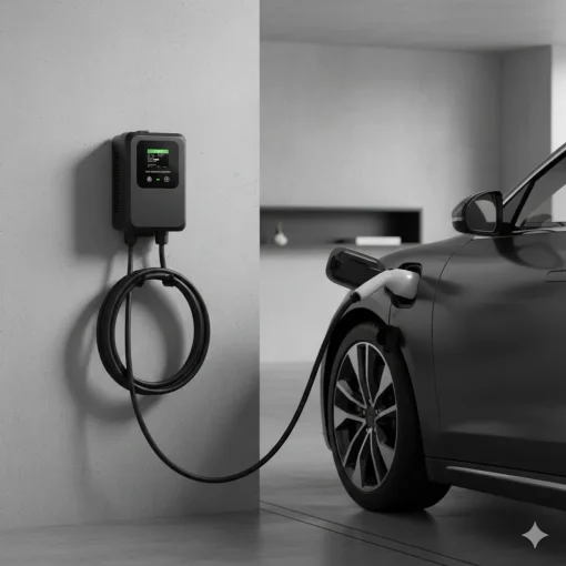 Cod. 278  Cargador Smart P/Veh&iacute;culos El&eacute;ctricos / EV Tipo 2 / 7kW a 32Amp, Monof&aacute;sico / Plug &amp; Play / Pantalla LCD / Protecci&oacute;n IP55