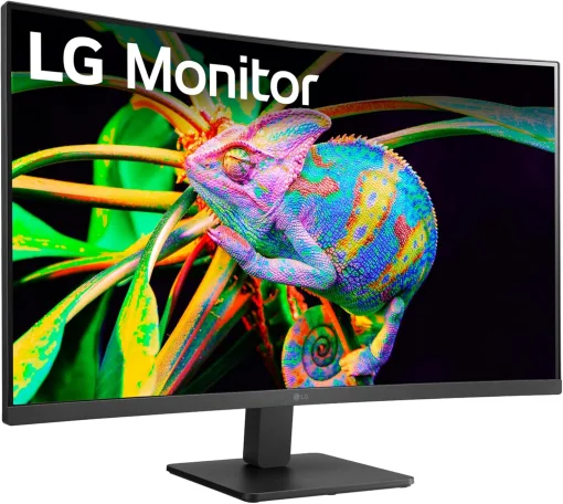 Cod. 124 Monitor Curvo LG 32MR50C-B 32" FHD 1080p 100Hz dise&ntilde;o sin bisel / curva 1500R / AMD FreeSync&trade; / OnScreen Control (LG Screen Manager) / 2*HDMI, D-Sub / Montaje en VESA