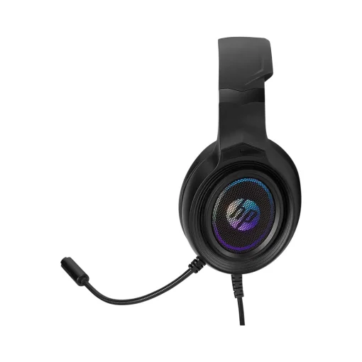 Cod. H:116 Headphone HP DHE-8008U Gamer 7.1 Est&eacute;reo / Led RGB din&aacute;mico / Mic. flexible / control total en cable / Interfaz USB / Cable trenzado 1.85 m