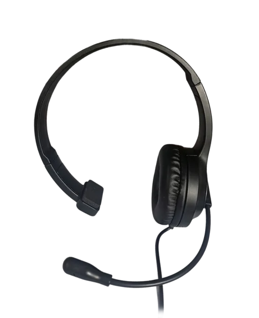 Cod. L:118 Monoauricular Lenovo E06 / 2*jack 3.5mm / micrófono giratorio / control de volumen / P/Call Center, Videojuegos, Consolas, etc.