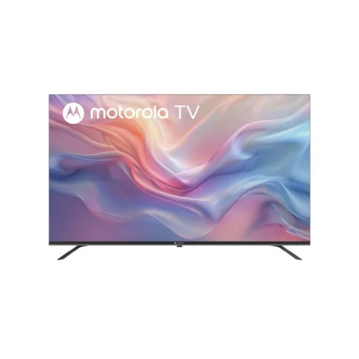 Cod. 143 Smart TV Motorola 50" LED 4K Ultra HD 50MNUHD / Google TV / HDR / Wi-FI 5 &amp; Bluetooth / Google Cast /&nbsp;Dise&ntilde;o Sin Bodes (Bisel Met&aacute;lico) / Control remoto por voz