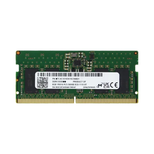 Cod. L5:284 Memoria RAM Micron P/Laptop 8GB DDR5 5600MHz