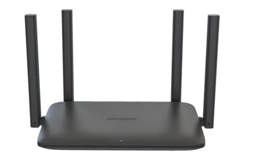 Cod. 152 Router Wi-Fi 6 AX1500 Gigabit HIKVISION WR15X / 1.5 Gbps (5GHz@1201 Mbps y 2.4GHz@300 Mbps) / 3* P/LAN Gigabit, 1* P/WAN Gigabit / OFDMA y 1024QAM. - Beamforming, MU-MIMO / Gestión: APP Hik-Connect / Multimodo (Access Point, Extersor de Rango)