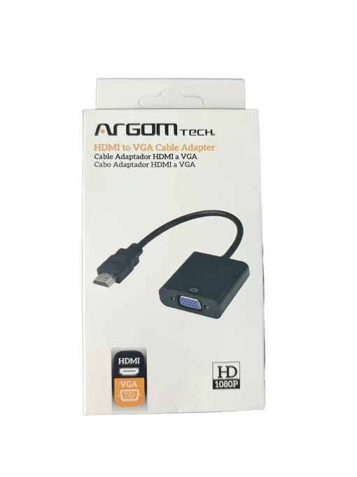 Cod. C:136 Adaptador HDMI a VGA Argom ARG-CB-0055