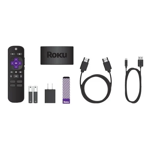 Cod. 1062 Roku Express 4K+ / Reproductor de streaming 4K/HDR / Wi-Fi® 5 / Audio Dolby, DTS / HDMI / Accede a plataformas Netflix, Disney+, XBO MAX y más! / Compatible Alexa, Apple AirPlay, Asst. Google / Control por Voz y TV