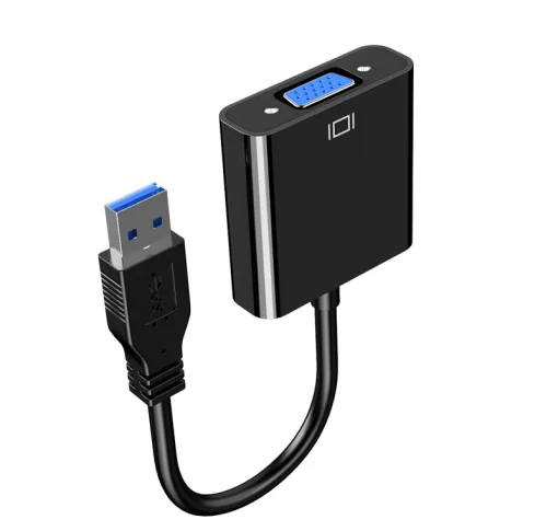 Cod. 481 Adaptador de V&iacute;deo USB 3.0 a VGA / 1080p